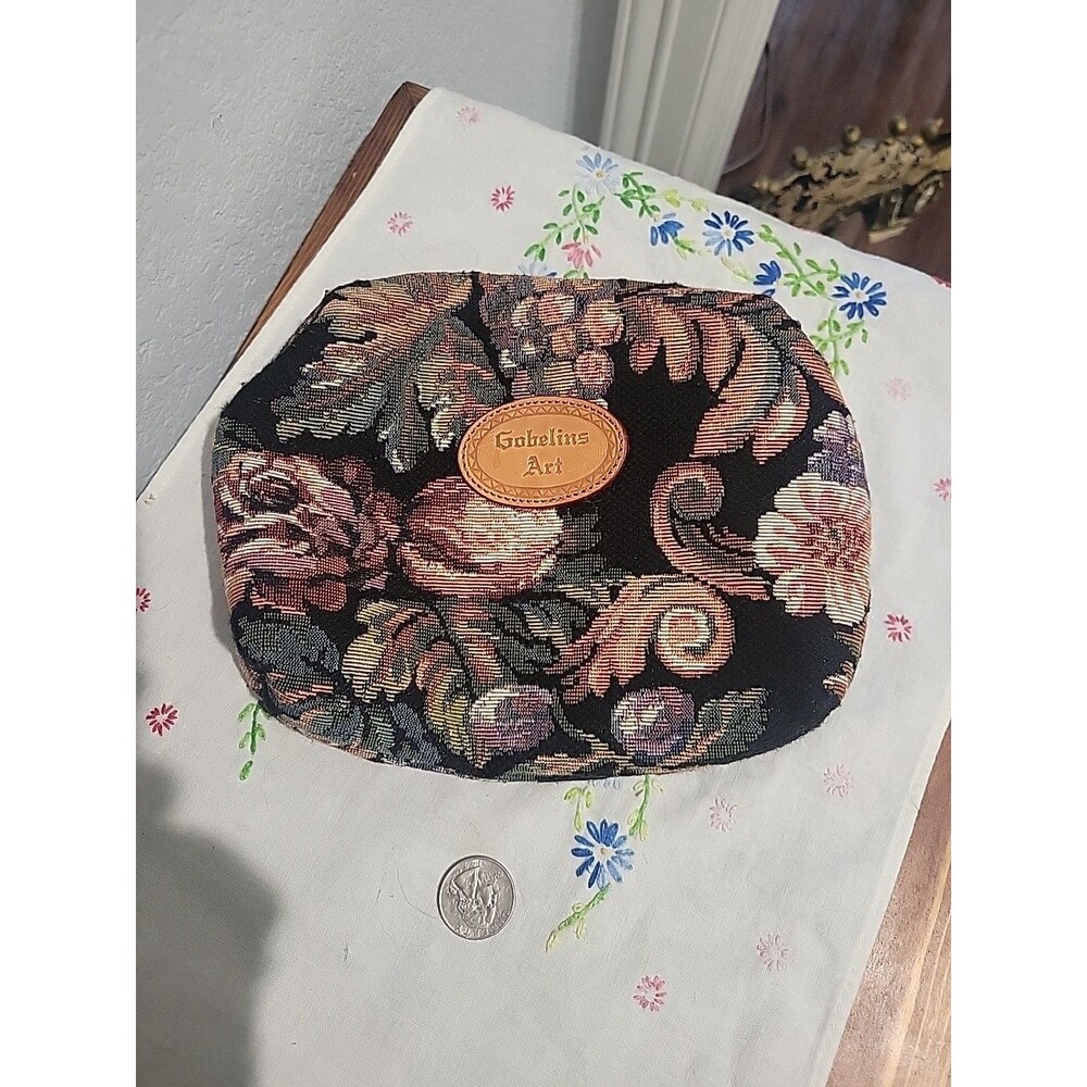 Gobelins Art Tapestry Bag classic charming romantic old world retro France